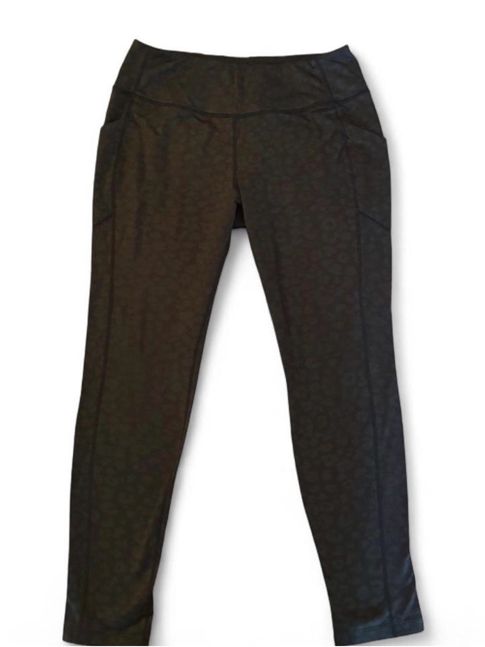 Avia Black leopard leggings